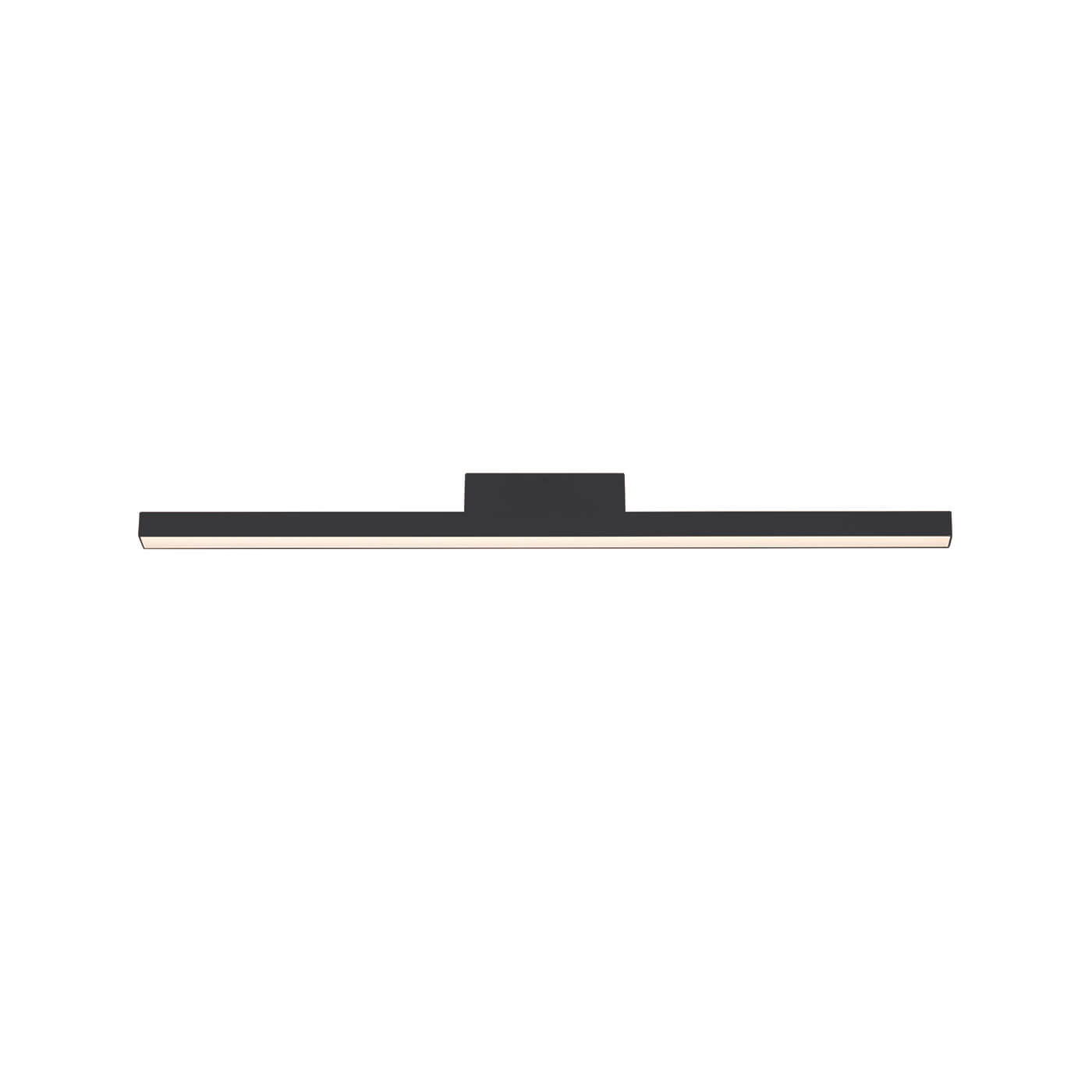 Plafoniera minimalista LYNNE neagra cu LED 48W, o solutie de iluminat moderna si eficienta.