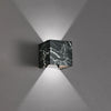 Aplica de exterior eleganta DAVOS neagra cu LED 12W, fatada casei