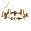 Domicilio Design, Lampa suspendata BOUGIE S2 - Design nou, negru, auriu