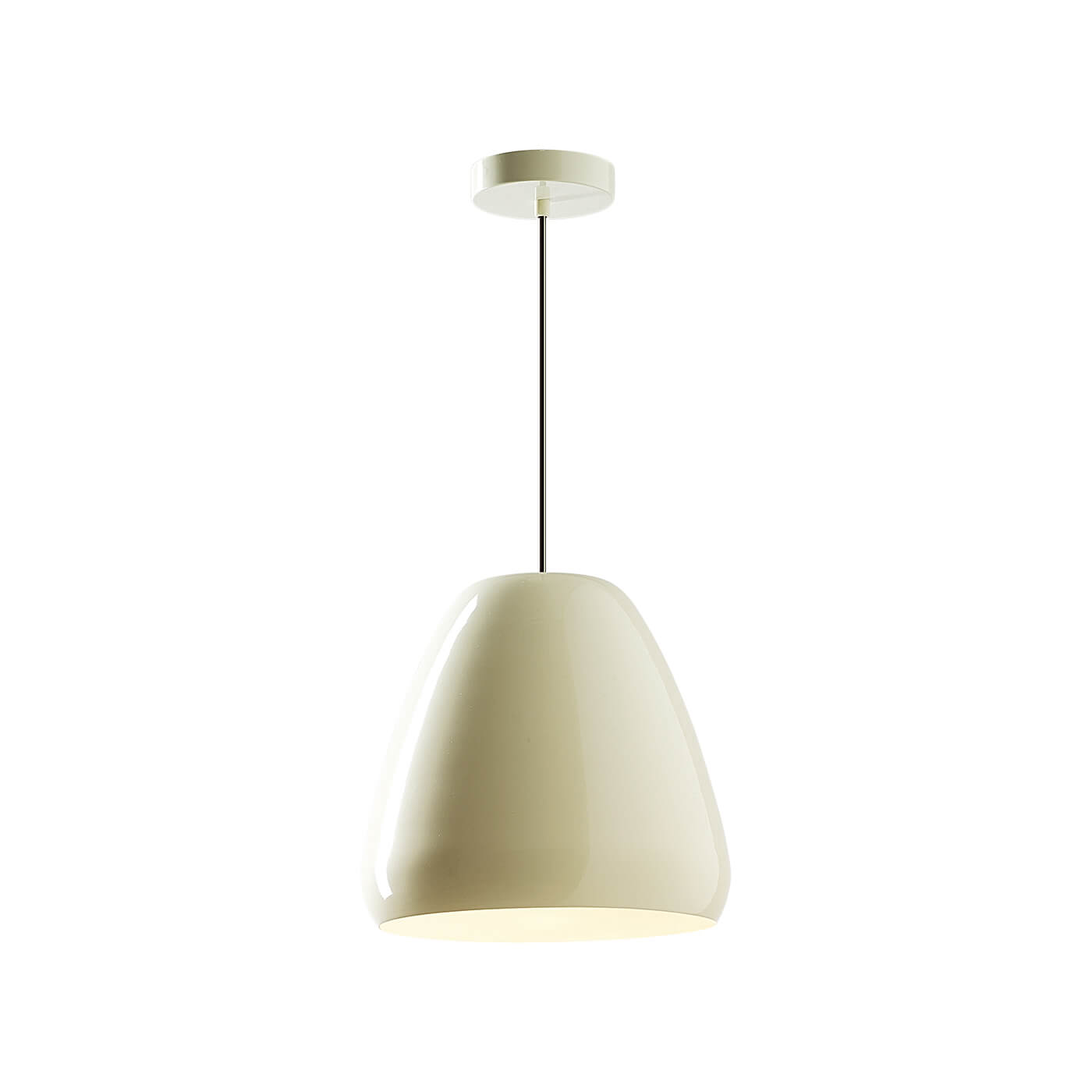 Pendul alb RANG – Design modern, minimalist pentru birou, office, horeca