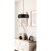 Cauti un pendul negru din metal SALI cu LED 24W, design modern, minimalist, pentru living, dining sau dormitor?