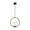 Cauti un pendul negru ANOUK S1C cu glob de sticla, design modern, minimalist, pentru living, dining sau dormitor?