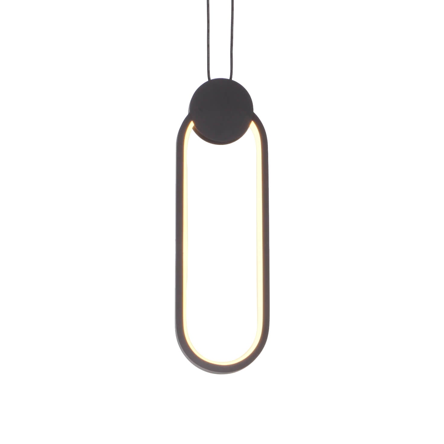 Pendul negru JENNIX SE1 minimalist, modern design 2021