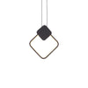 Pendul negru JENNIX SS1 - Design minimalist, 2021, pentru dormitor