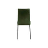 Cauti un set de 4 scaune tapitate DEMINA verde ACTONA pentru dining, comod, sezut catifea, design elegant. colectia DOMICILIO