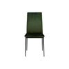 Set de 4 scaune tapitate DEMINA verde ACTONA pentru dining, comod, sezut catifea, design elegant.