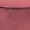 Cauti un taburet pufos roz corai, design elegant, ideal confortabil
