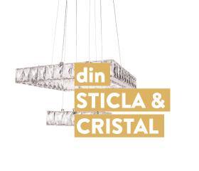 Lampi de sticla si cristal