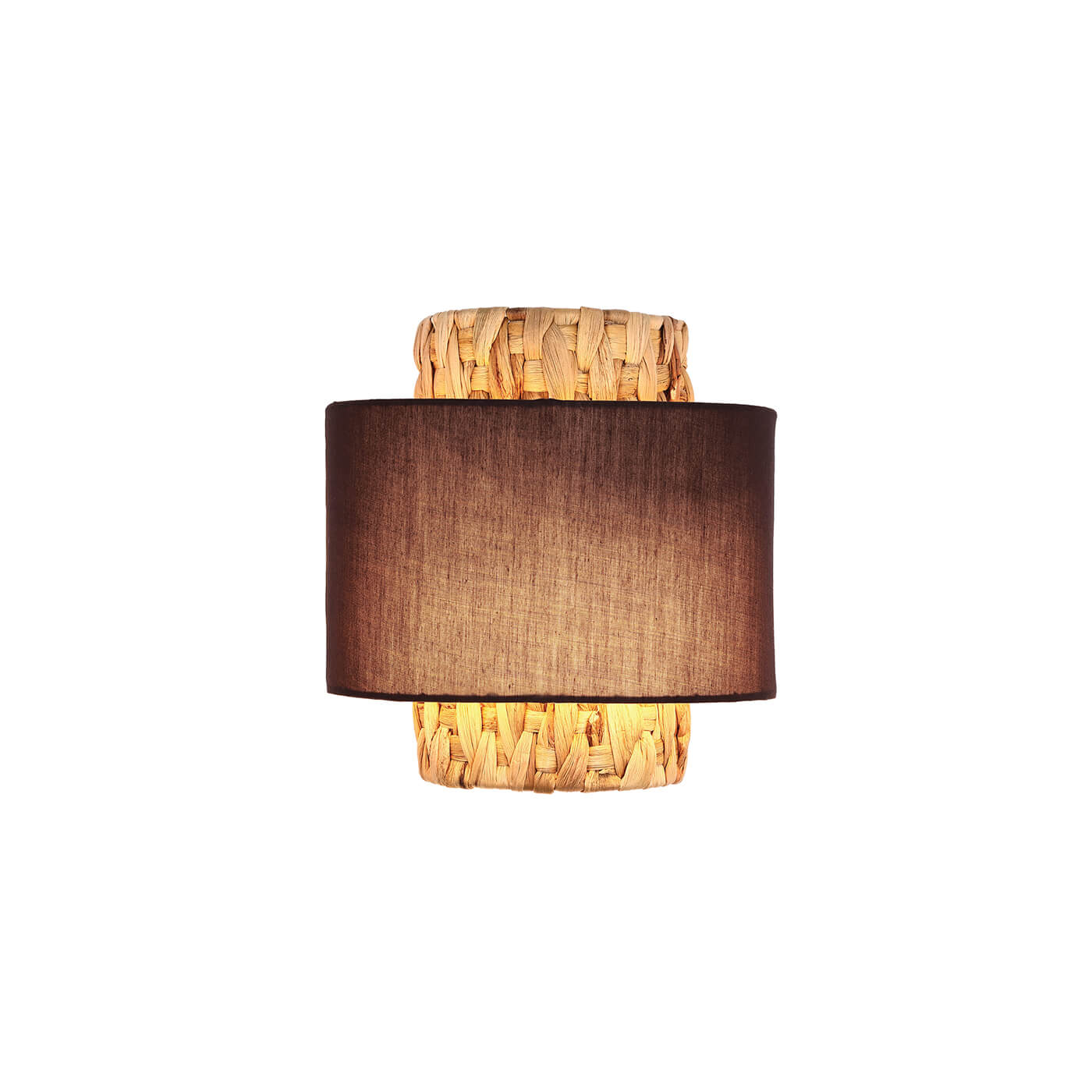 Aplica chic RIVIERA natur maro 1x40W E27