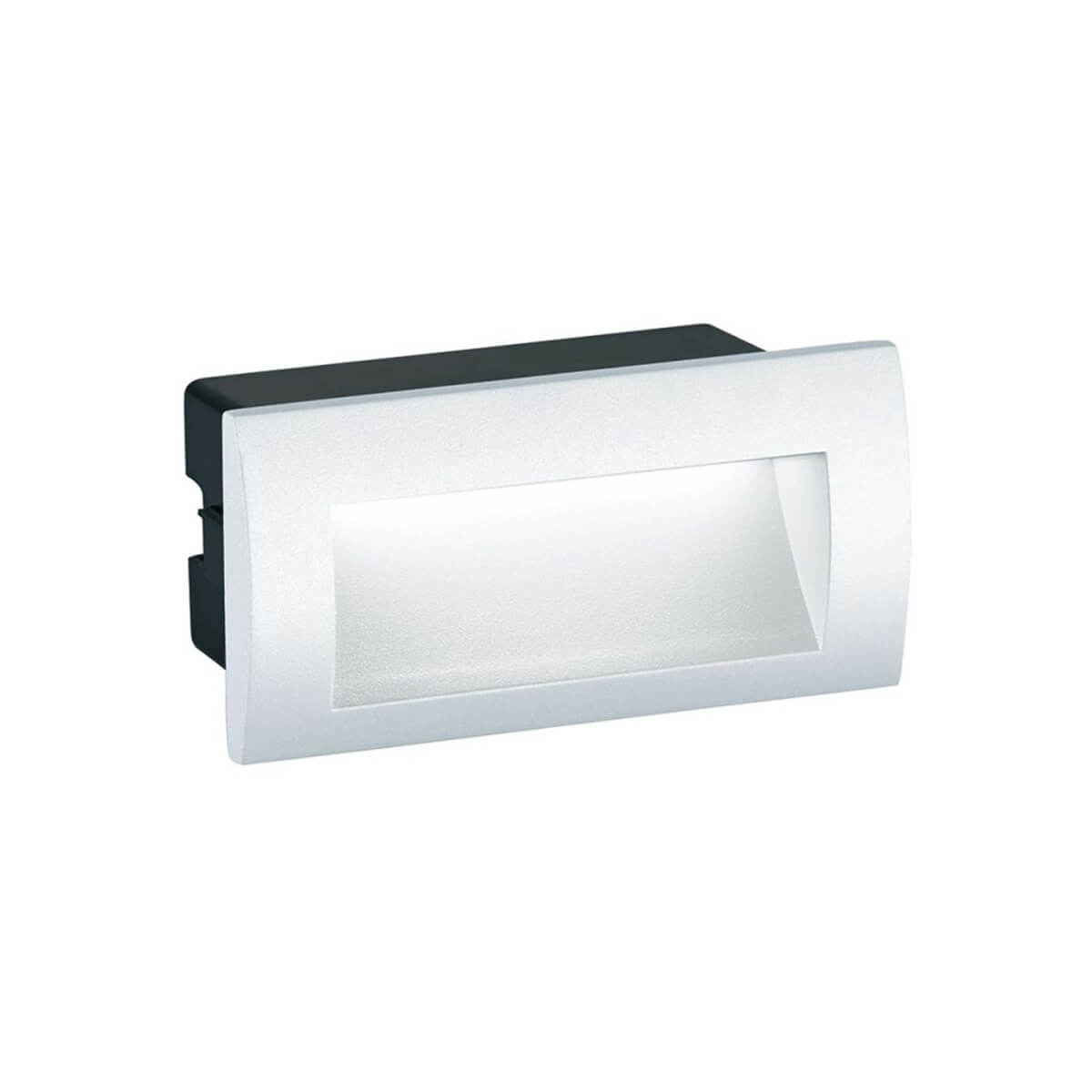 RIVA W2: Aplica moderna alba pentru iluminat exterior, cu iluminare LED de 3W, oferind un amestec perfect intre eleganta si eficienta energetica.