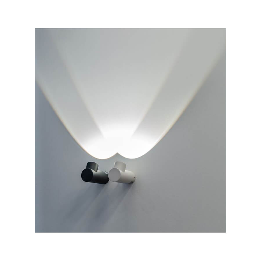 Aplica de exterior minimalista VOX alba cu LED 7W