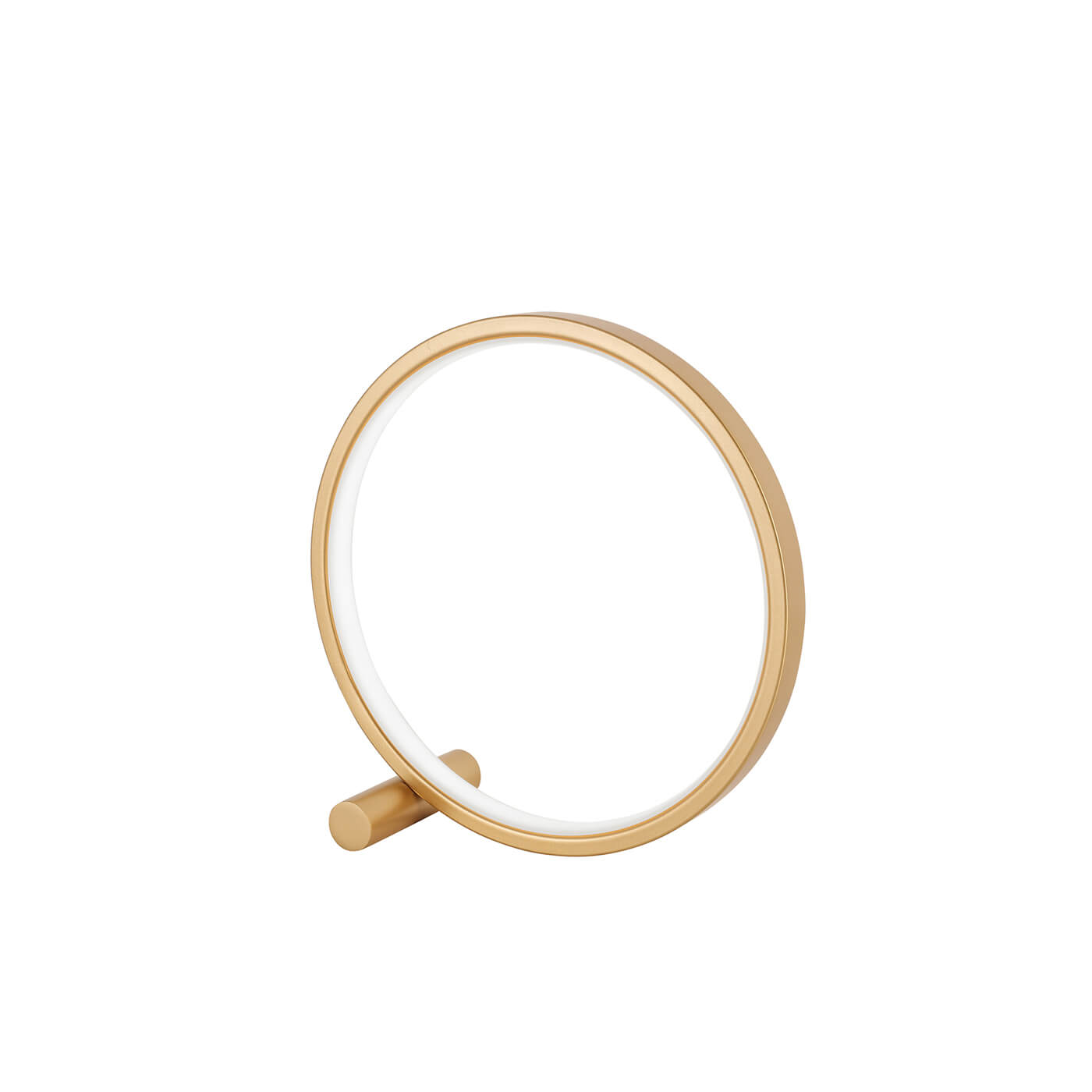 Veioza chic CIRCLE aurie cu LED 13W, o solutie eleganta si eficienta pentru iluminatul la scara mica.