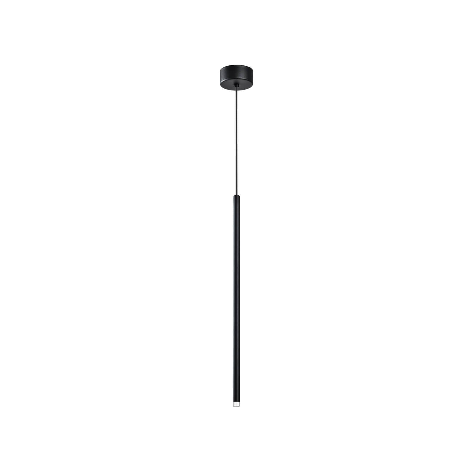 Pendul minimalist ZENIA negru cu LED 4W