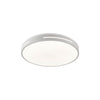 Plafoniera futurista ALEXIA alba cu LED 30W