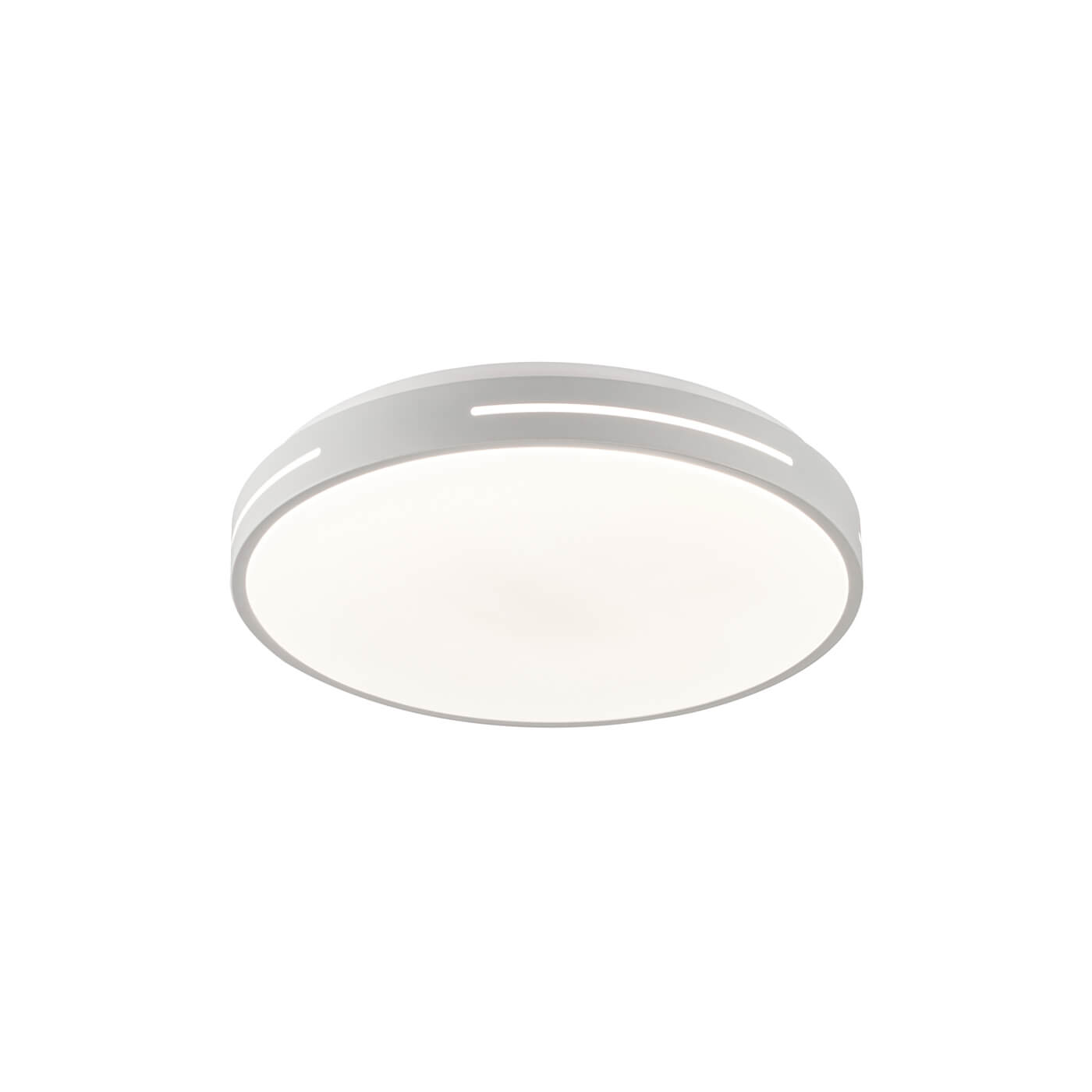 Plafoniera futurista ALEXIA alba cu LED 30W
