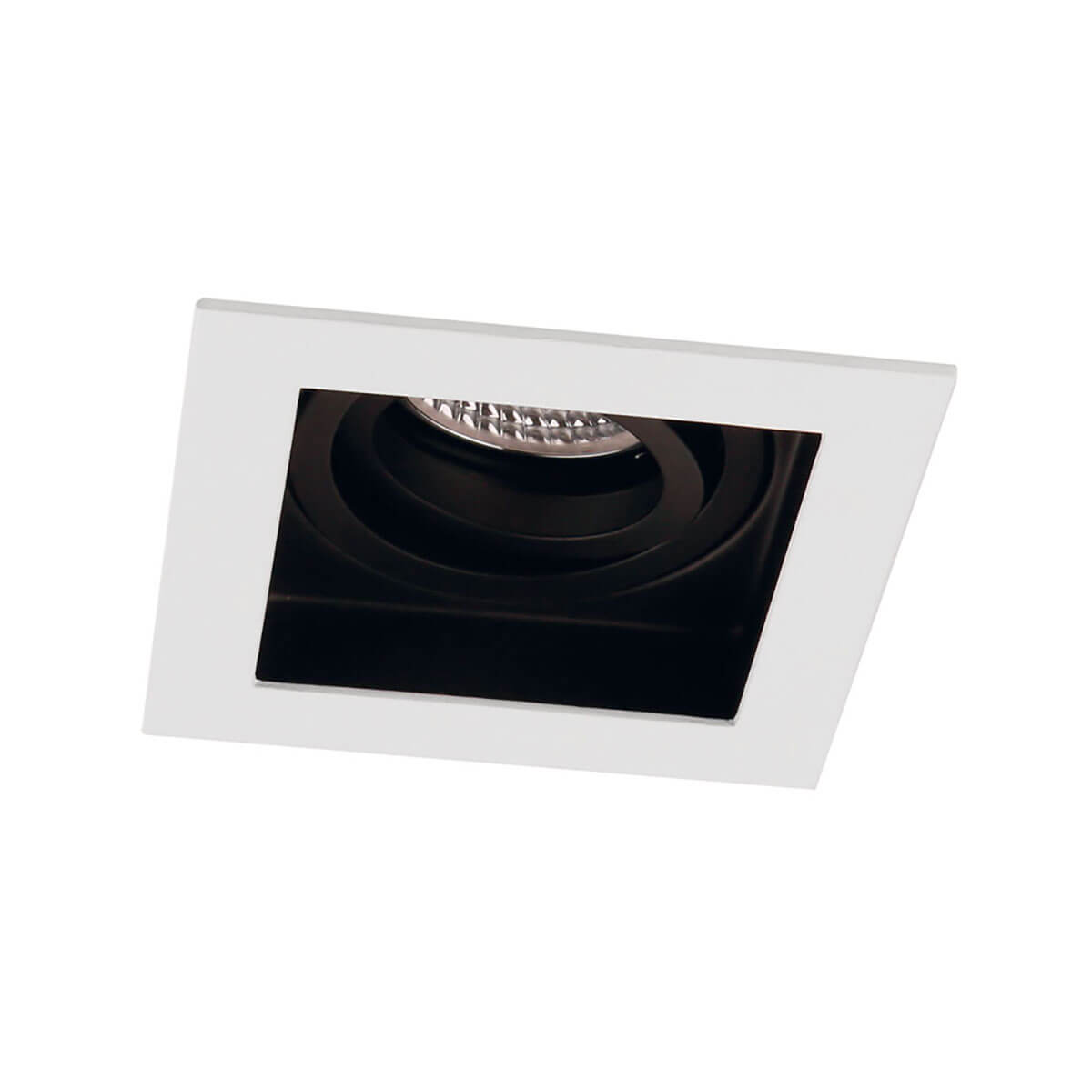 Spot incastrat minimalist ARTSI C1 alb orientabil 1x50W GU10
