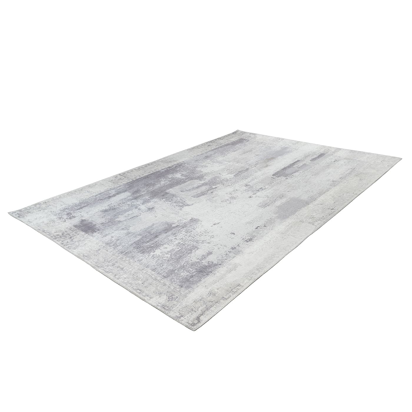 covor clasic gri pufos