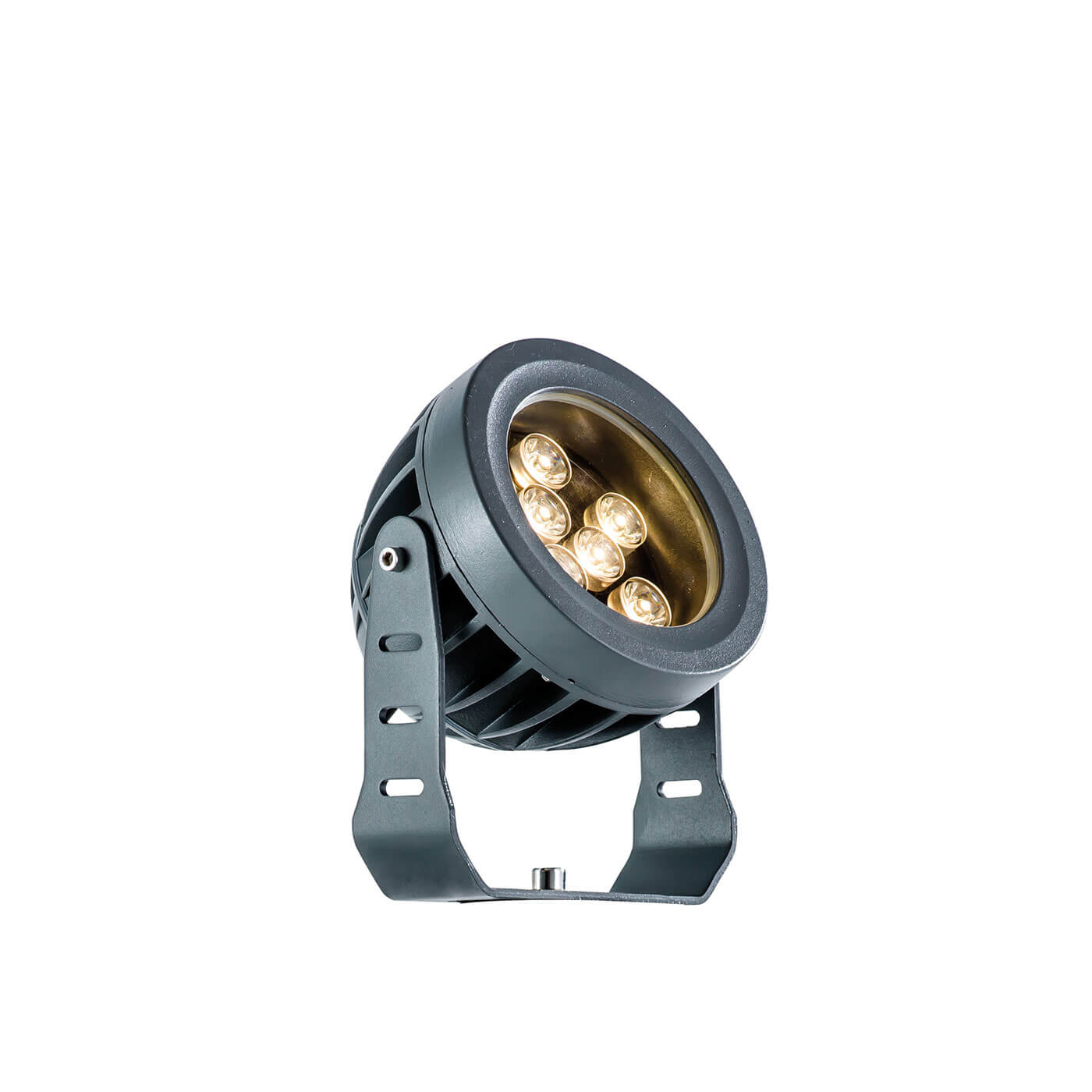 Proiector exterior modern ERMIS gri inchis cu LED 9W