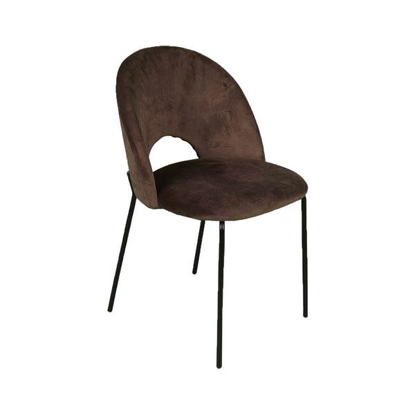 Scaun dining maro TAM cu sezut textil
