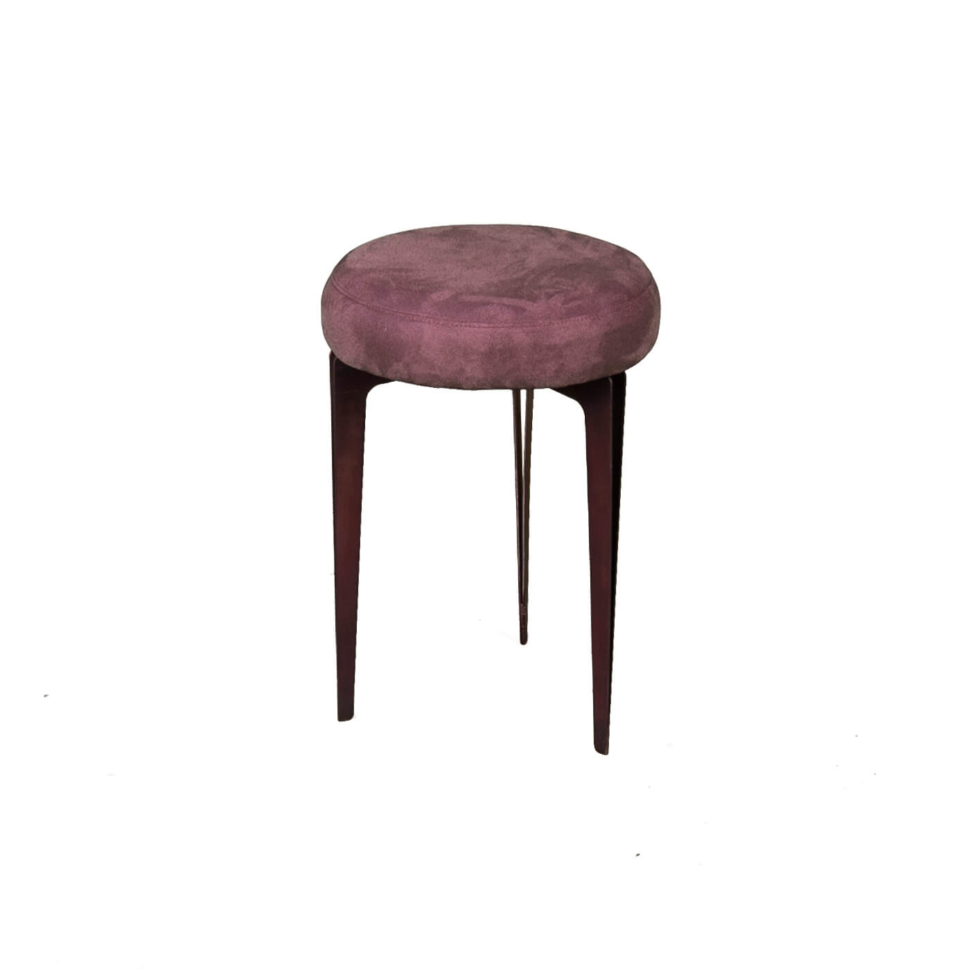 Taburet elegant JORGE mov cu sezut textil