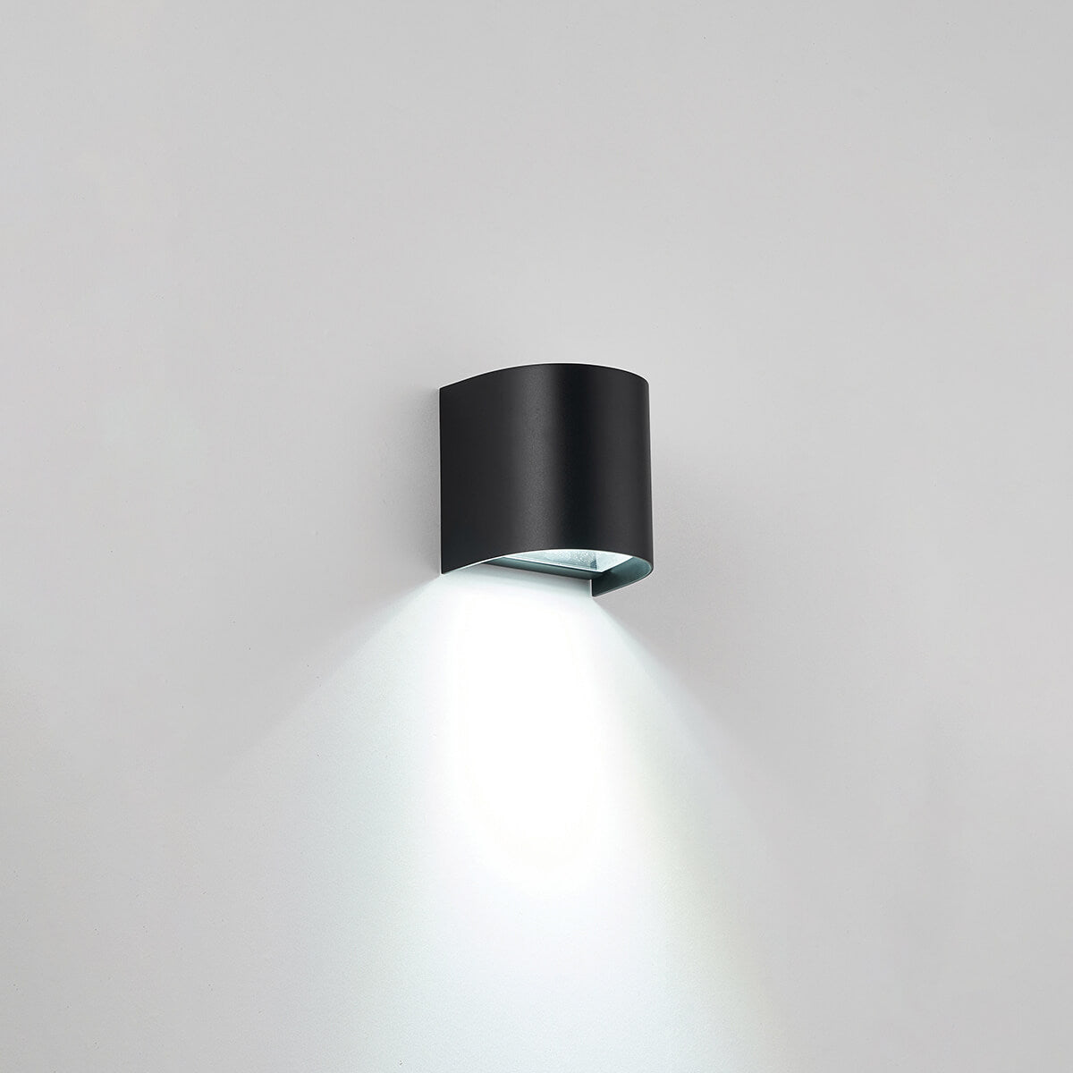 Aplica de exterior minimalista SPIRIT S1 neagra 1xGU10