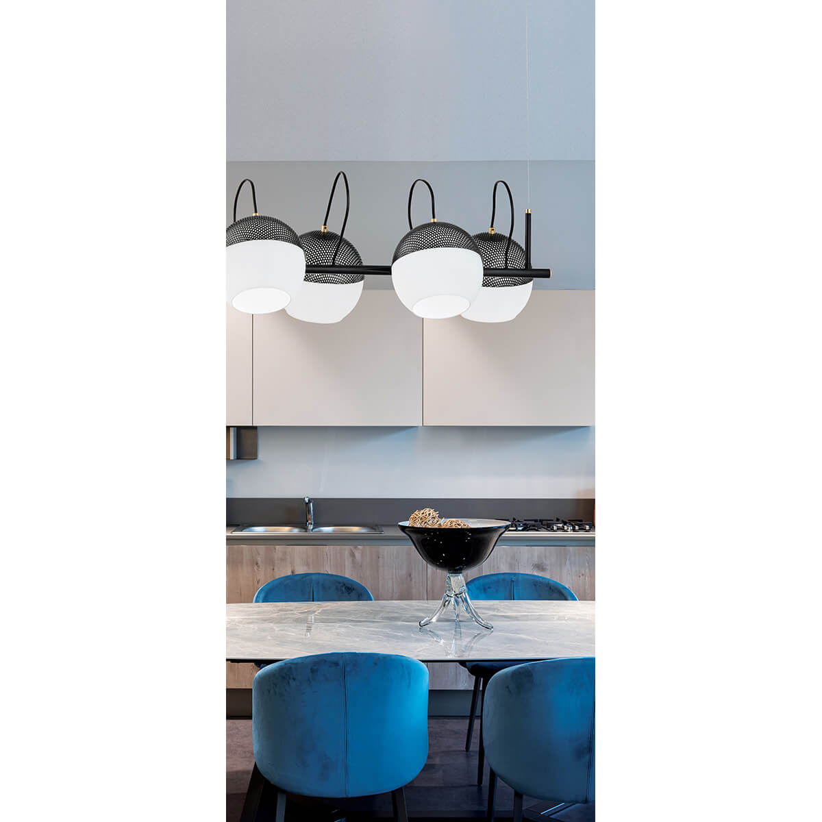 lampa suspendata cu abajur