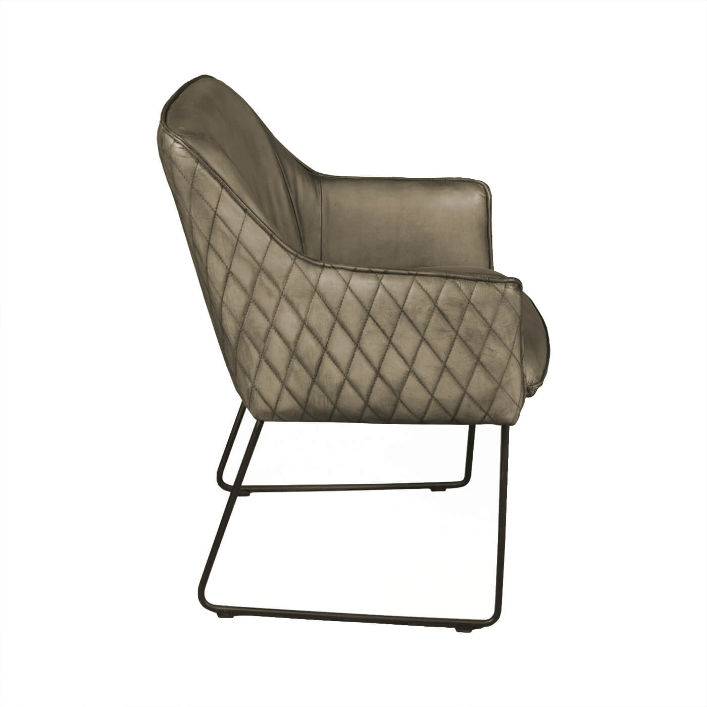 Scaun vintage DALE din piele