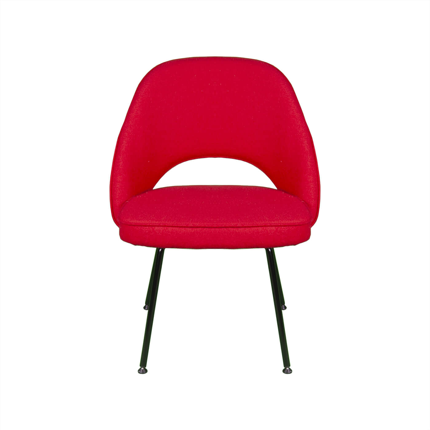 Scaun rosu modern CONNOR textil