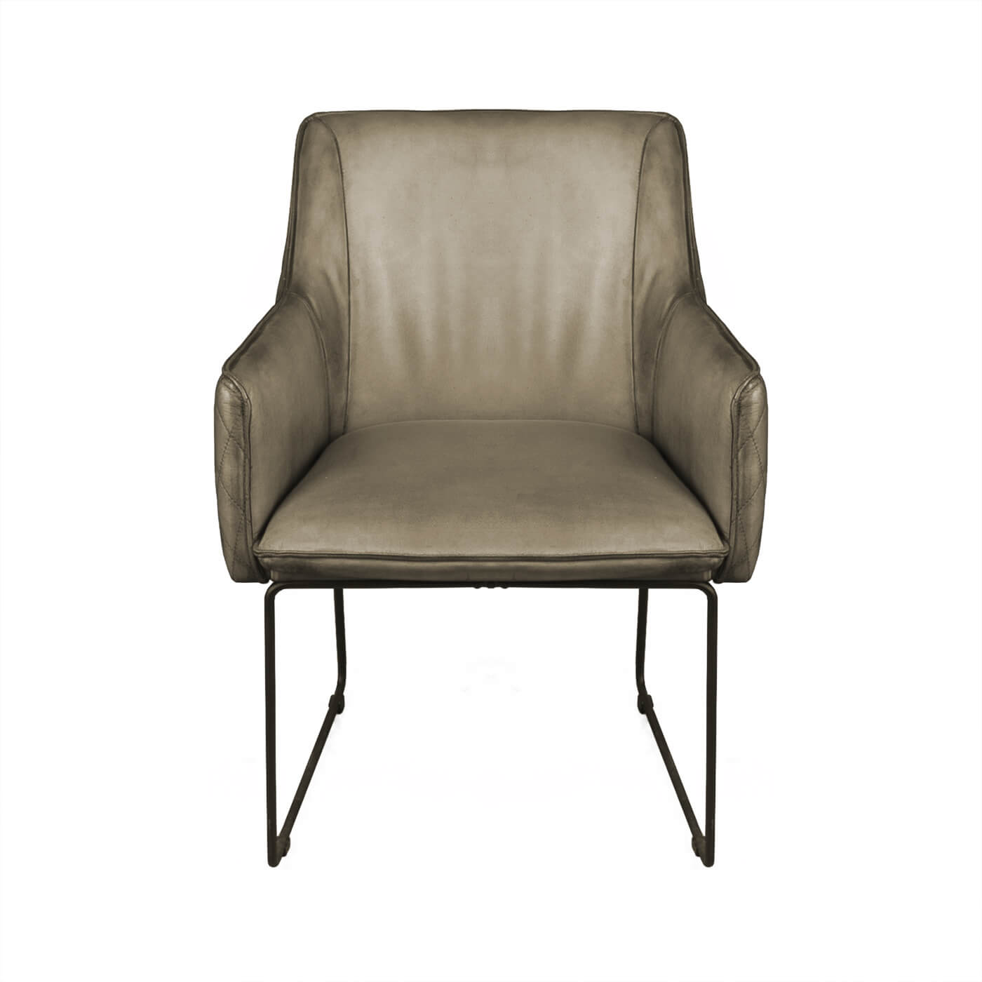 Scaun vintage DALE din piele