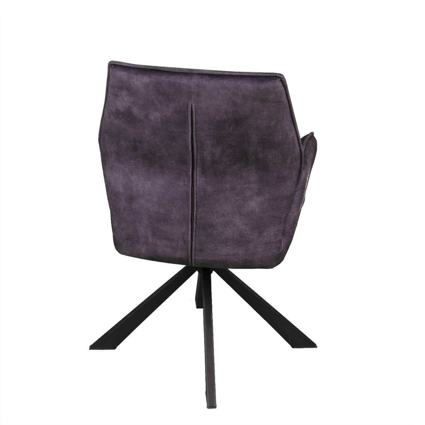 Scaun gri GLEZZ catifelat