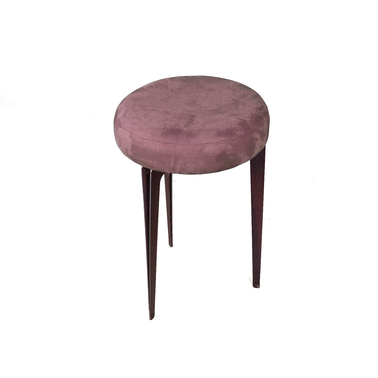 Taburet elegant JORGE mov cu sezut textil