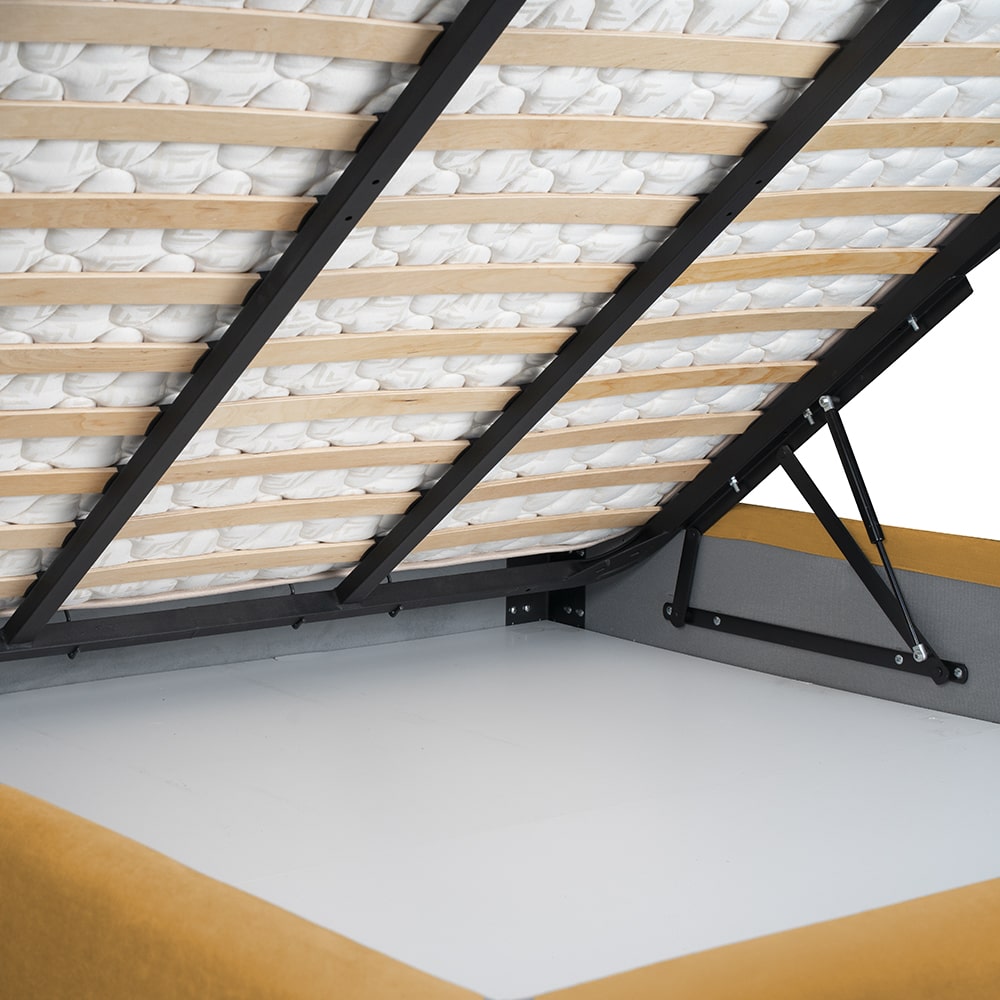 Pat MILANO mustar cu lada depozitare