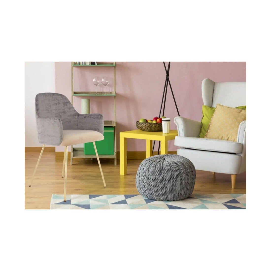 Set 2 scaune dining Richard gri