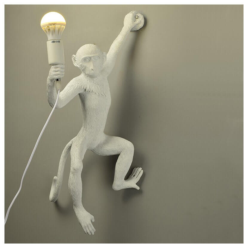 Aplice cu model animal pentru camera copiilor, design modern 2022, albe, din rasina. 