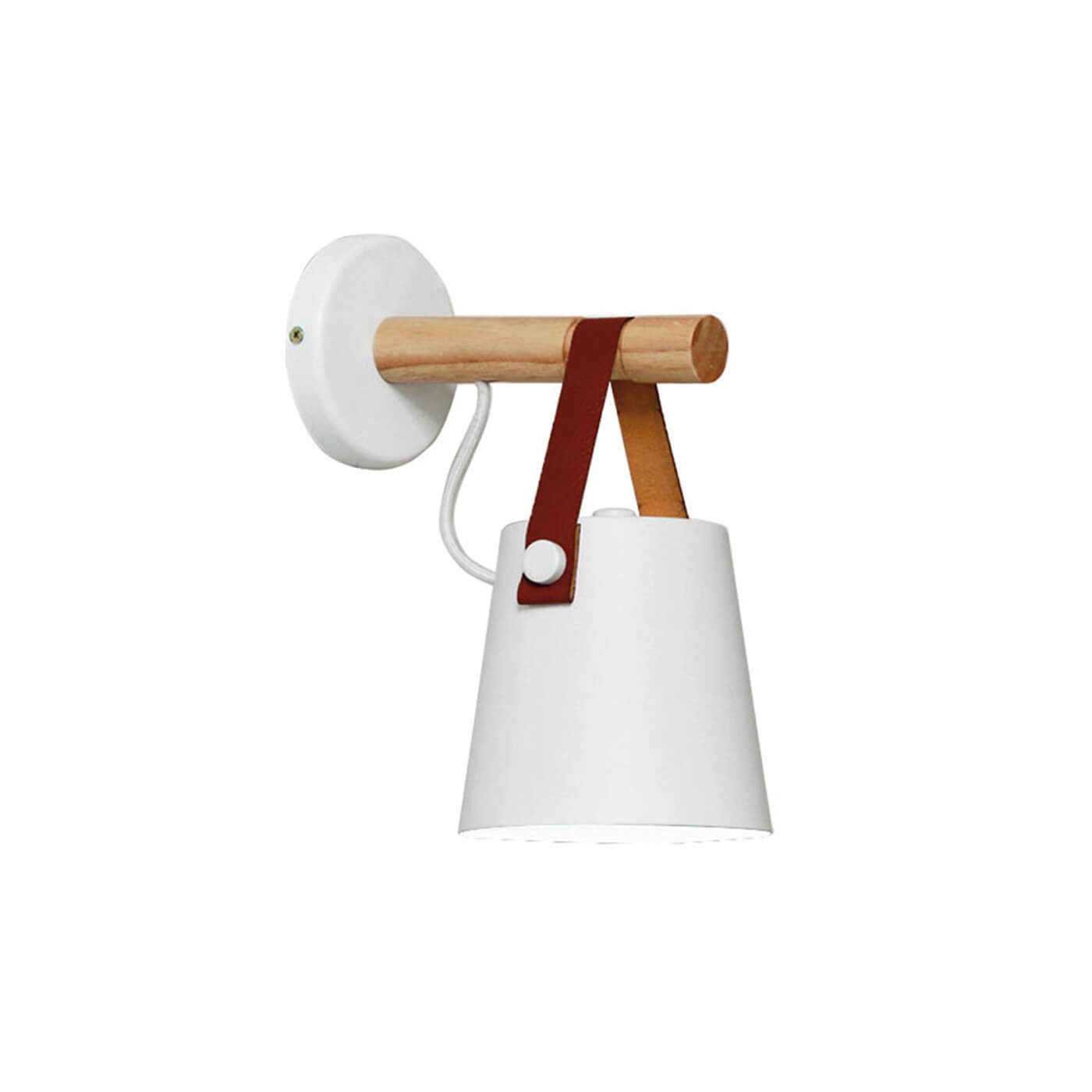 Cauti o aplica alba VETRA cu abajur - pentru sufragerie sau dormitor, design modern, elegant? Din colectia de lustre si corpuri de iluminat Domicilio