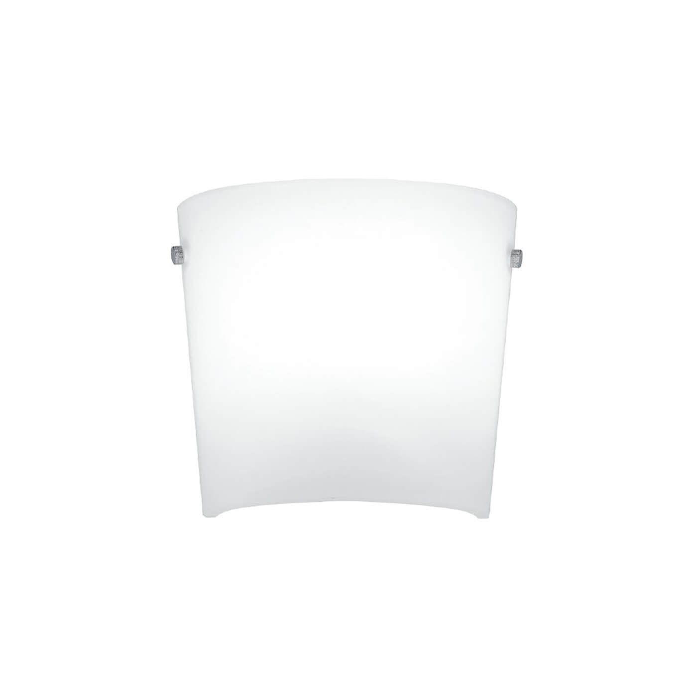 Cauti o aplica alba LENNY din sticla  - pentru dormitor sau living, design modern, elegant? Din colectia de lustre si corpuri de iluminat Domicilio