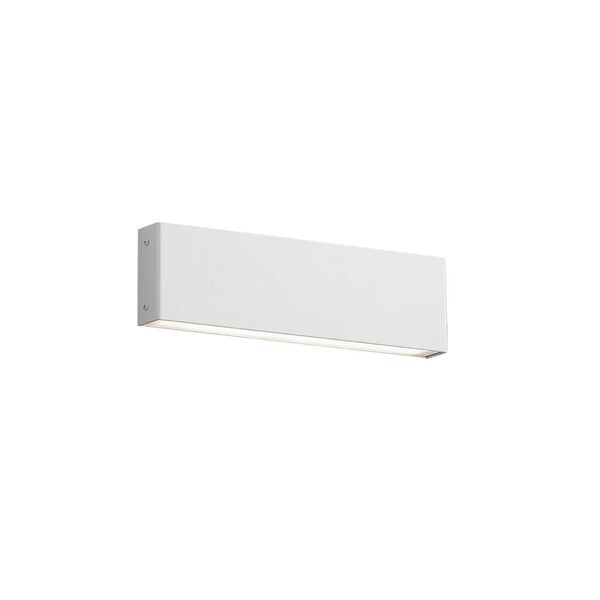 Aplica minimalista din metal HUGO alba cu LED 12W