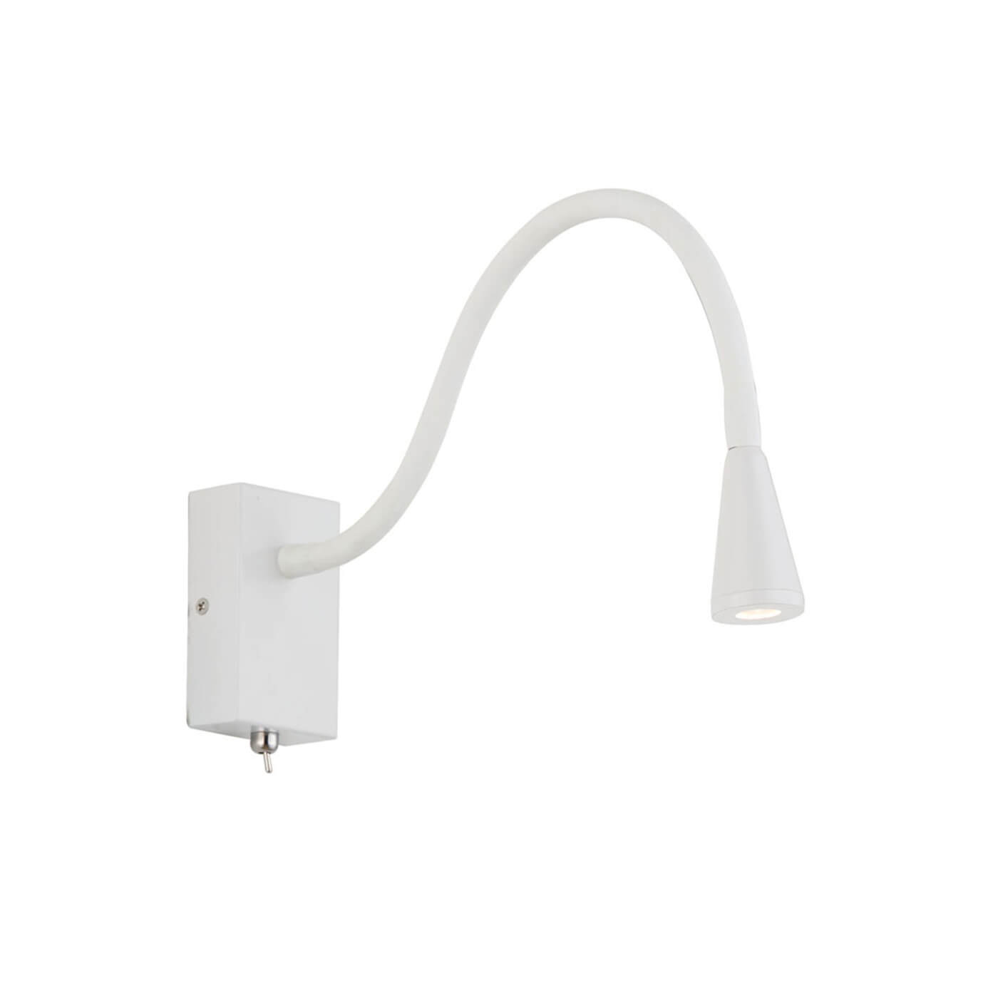 Aplica alba reglabila KOKO din metal cu LED 3W - pentru living sau dormitor