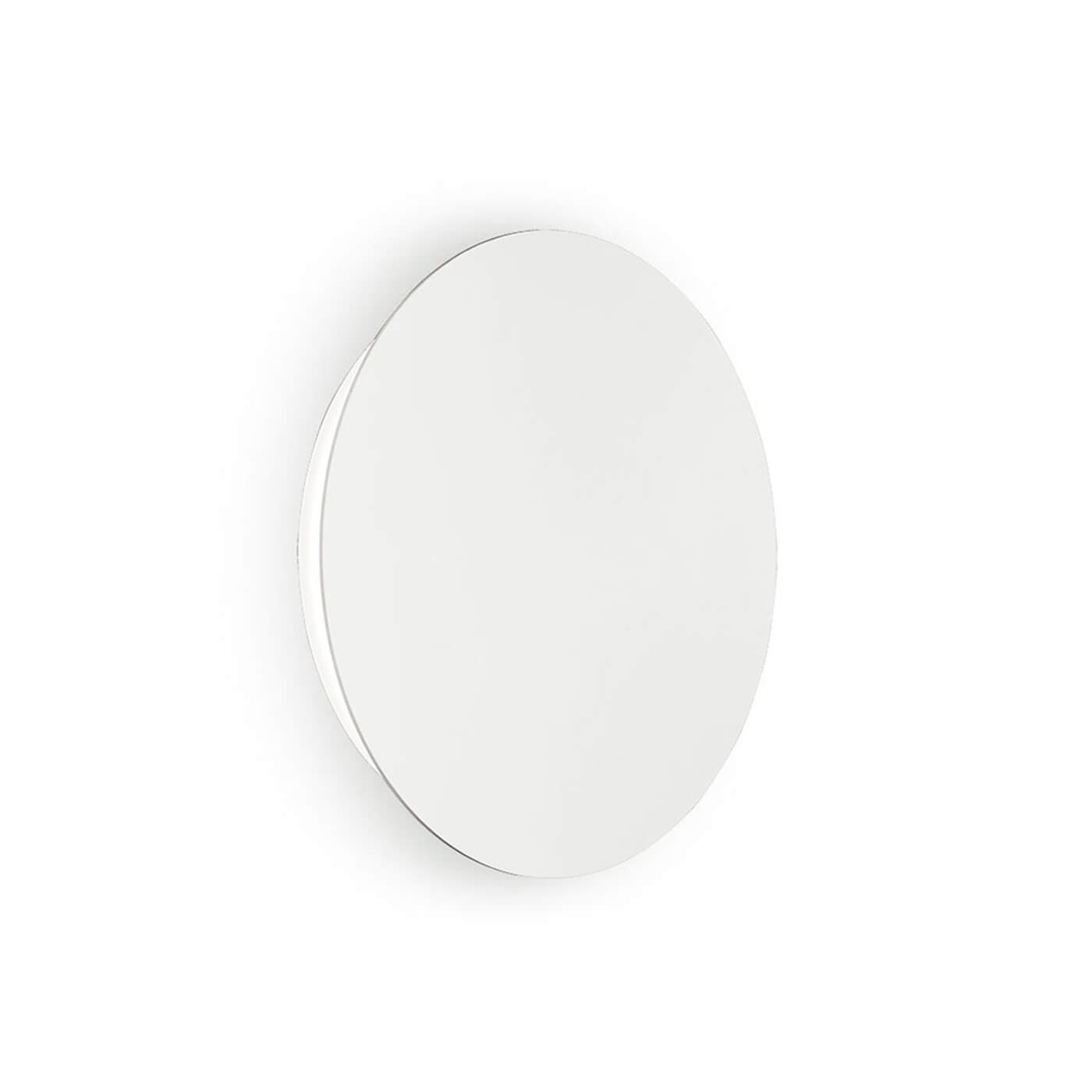 Cauti o aplica alba rotunda KYKLOS W2 cu LED 9W  - pentru dormitor sau living, design modern, minimalist? Din colectia de lustre si corpuri de iluminat Domicilio