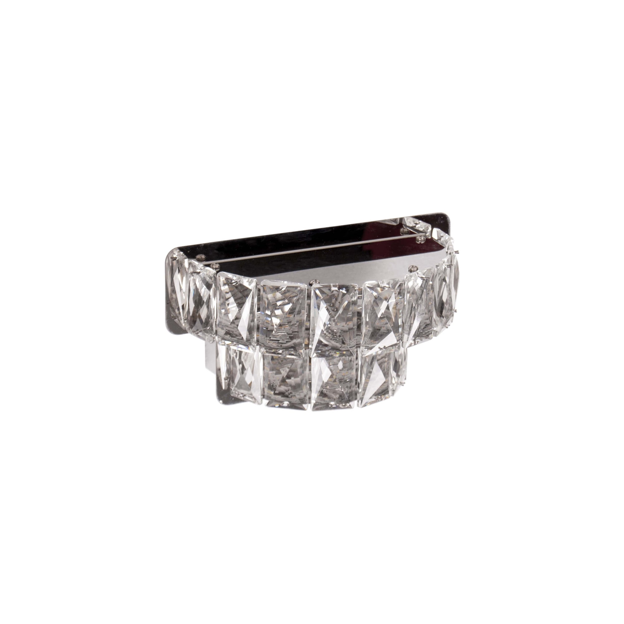 Aplica argintie NEVA W2 - Aplica LED pentru dormitor