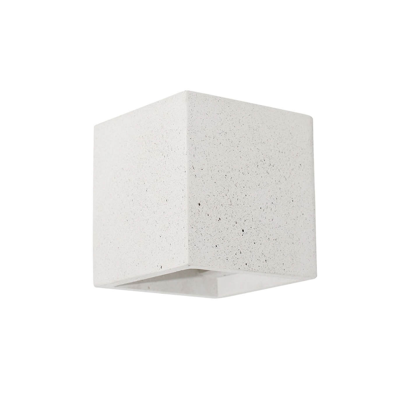 Cauti o aplica alba CERAMIC 11 din ciment  - pentru sufragerie sau dormitor, design modern, minimalist? 