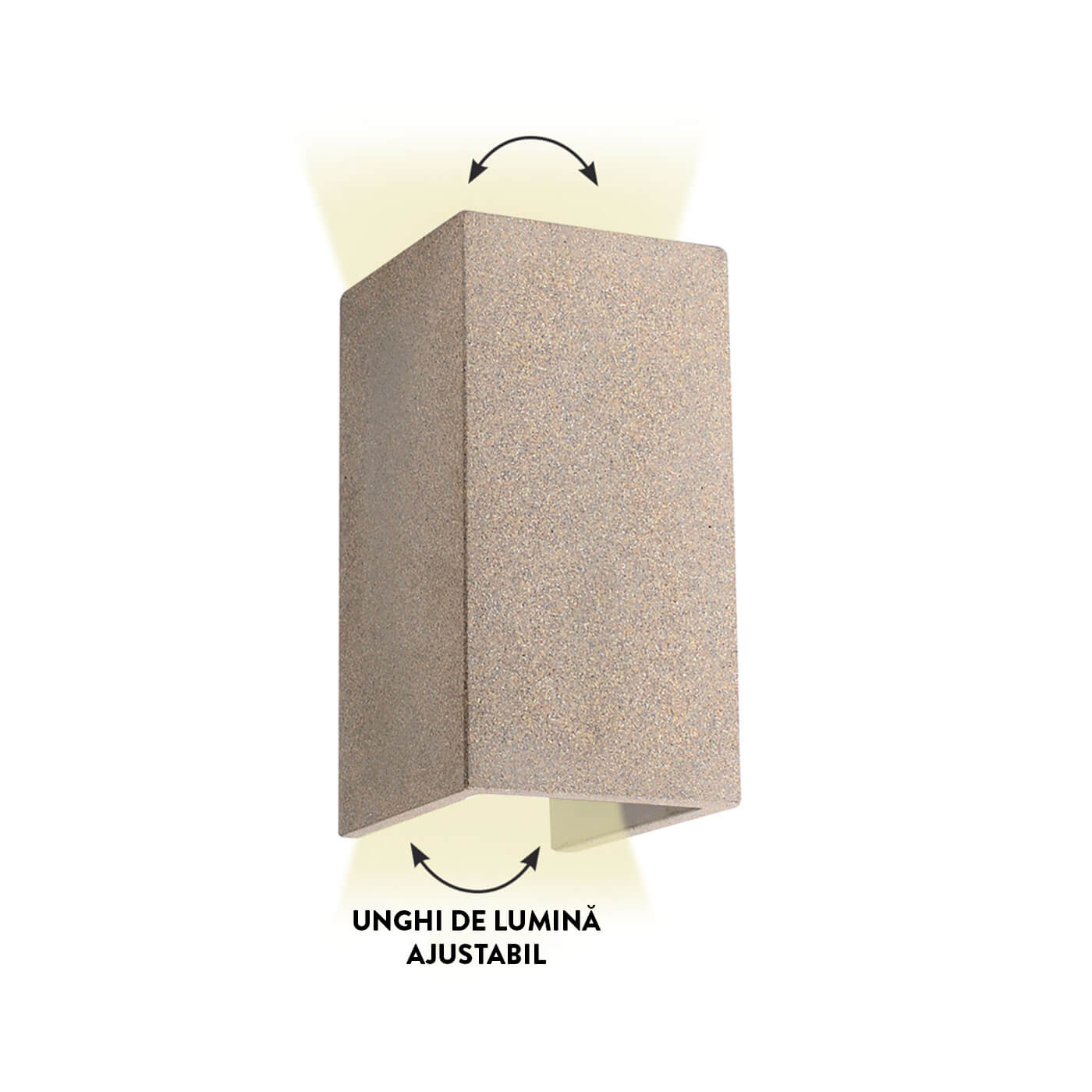 Cauti o aplica pentru exterior eleganta TRICK gri cu LED 12W, grad de protectie IP 65 pentru fatada casei din colectia de lampi suspendate si corpuri de iluminat Domicilio?