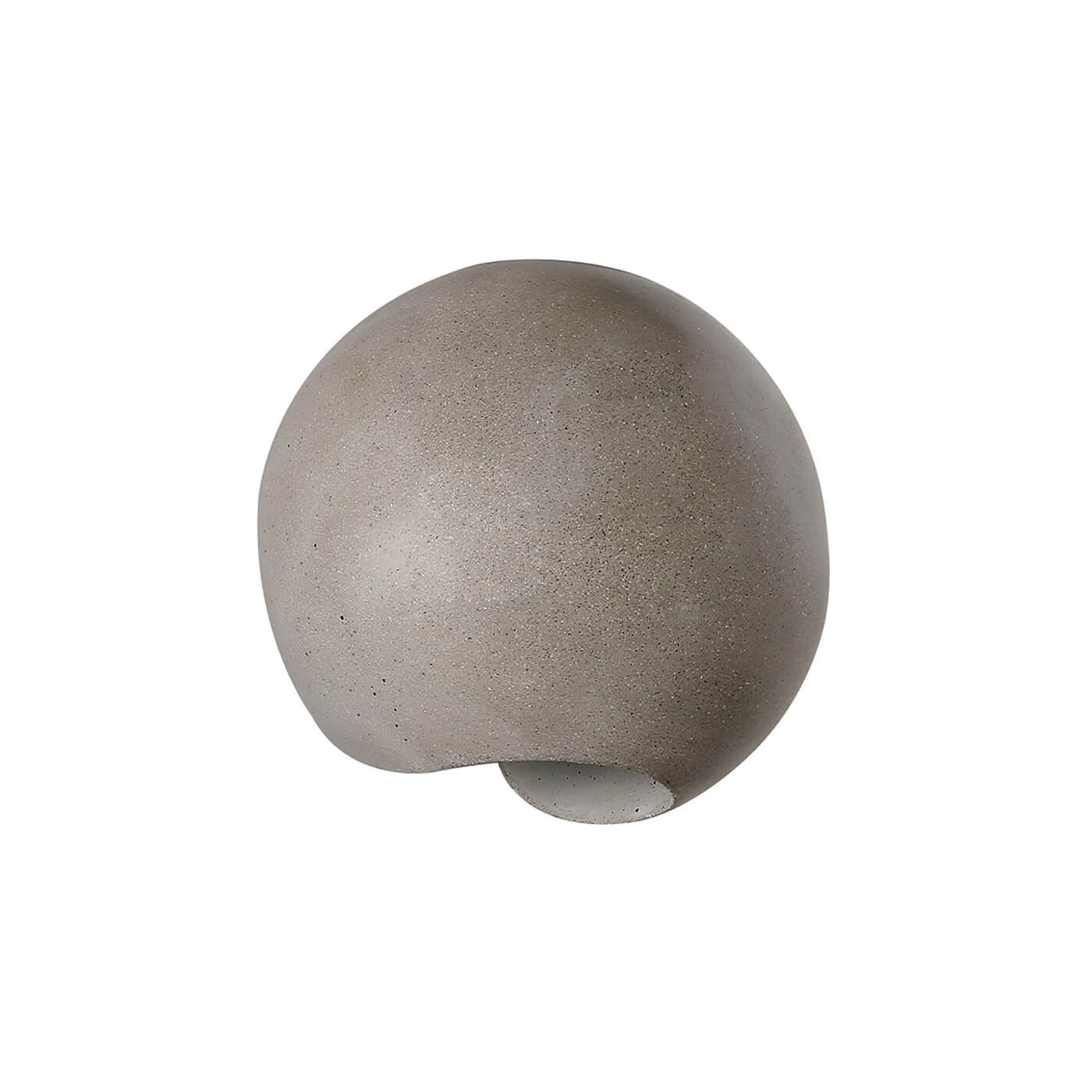 Aplica pentru exterior minimalista LOOM gri cu LED 12W, grad de protectie IP 65 pentru fatada casei din colectia de lampi suspendate si corpuri de iluminat Domicilio