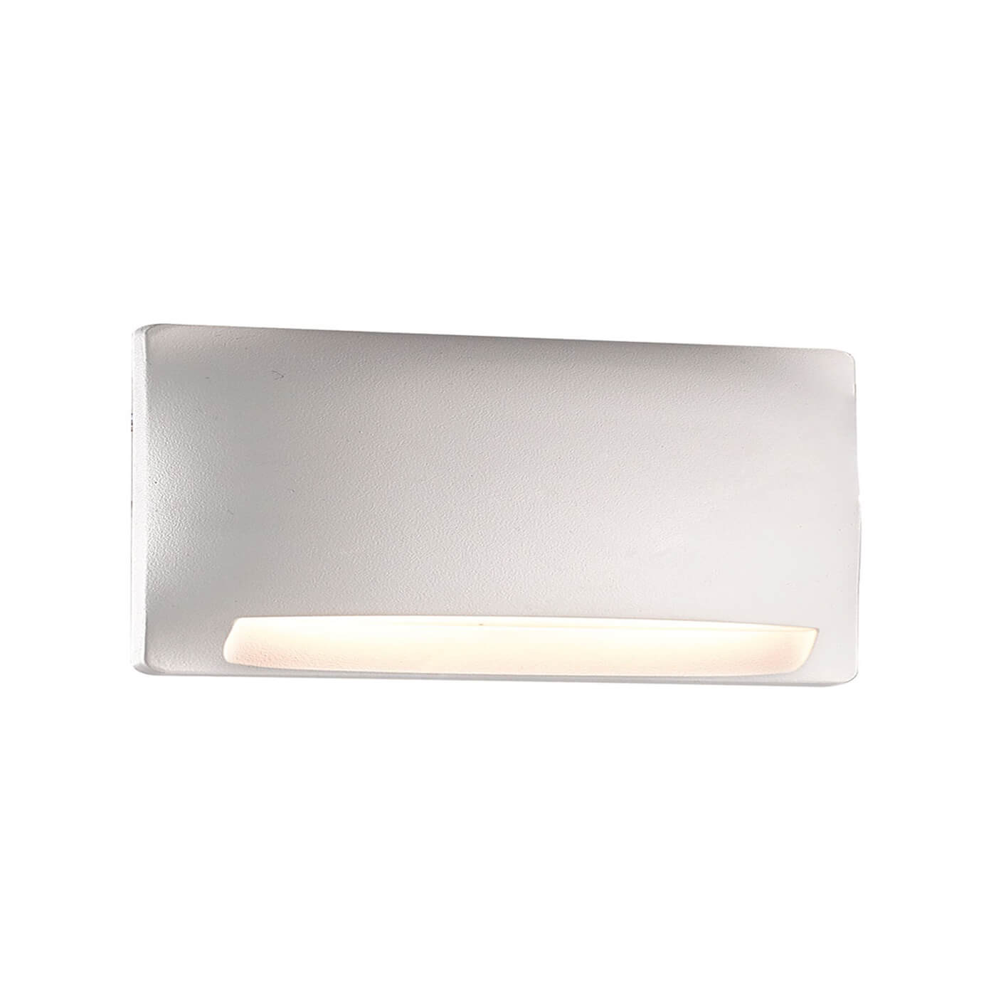 Aplica de exterior minimalista MODE W2 alba cu LED 3W