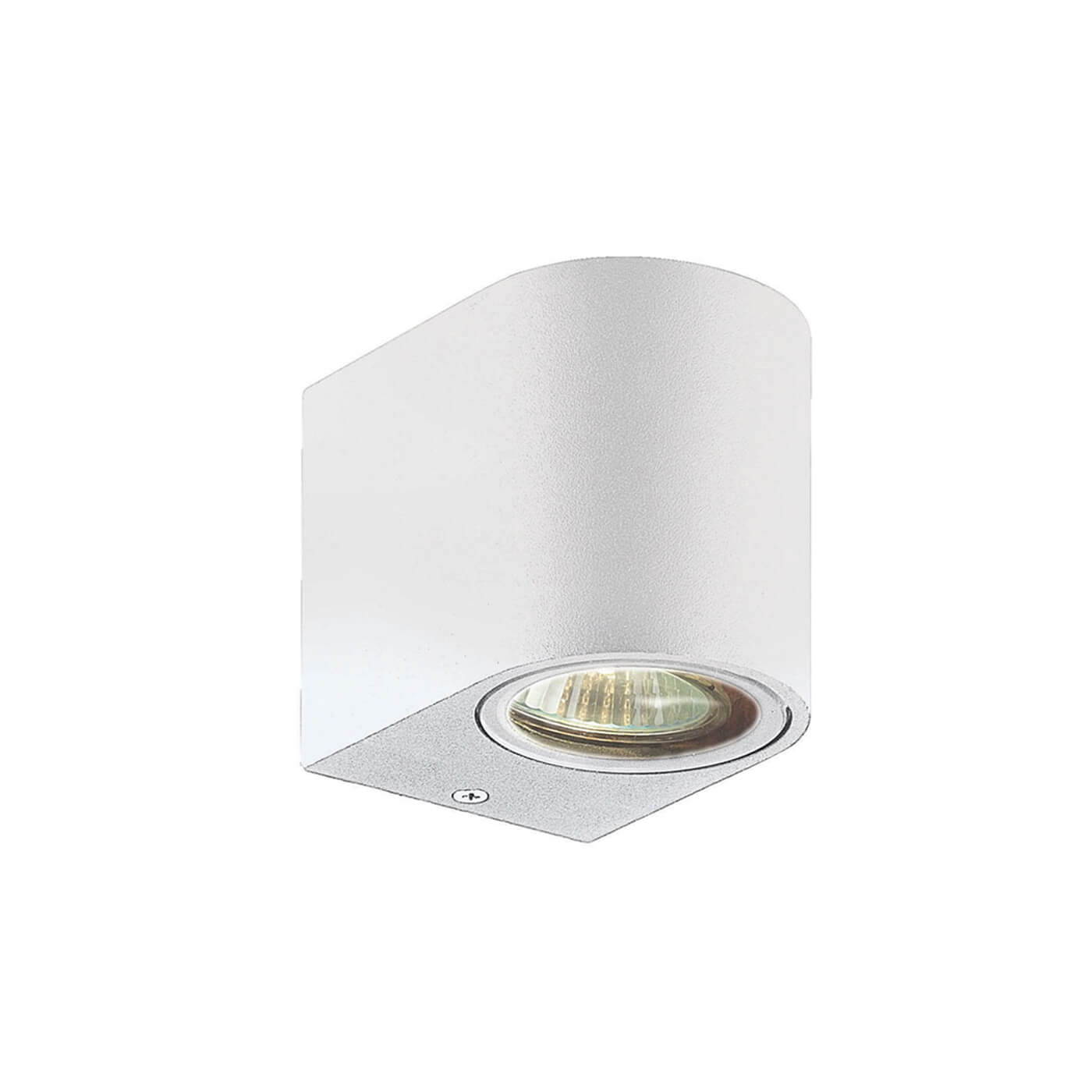 Cauti o aplica pentru exterior minimalista TILOS W1 alba rotunda 1x35W GU10, grad de protectie IP54 pentru fatada casei din colectia de lampi suspendate si corpuri de iluminat Domicilio?
