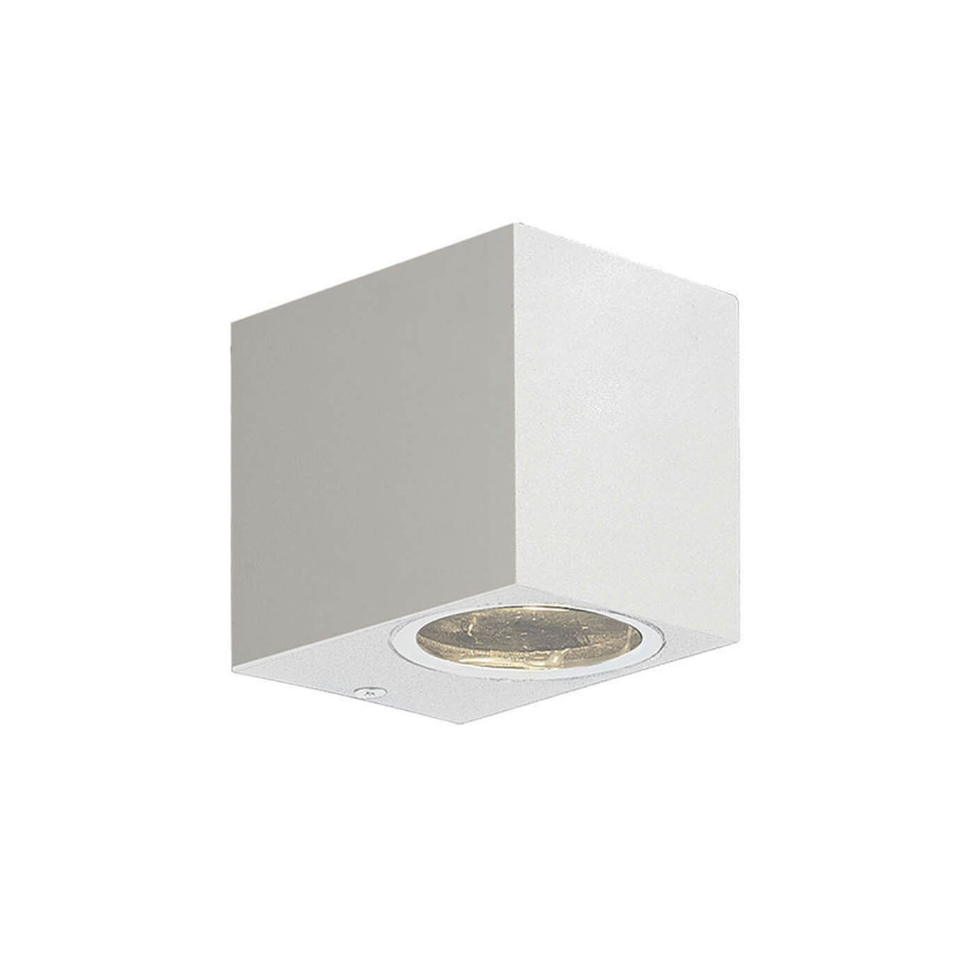 Cauti o aplica pentru exterior minimalista TILOS W1 alba patrata, grad de protectie IP 54 pentru fatada casei din colectia de lampi suspendate si corpuri de iluminat Domicilio?