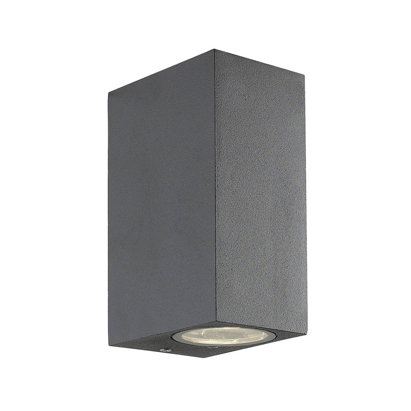 Cauti o aplica pentru exterior minimalista TILOS W2 gri inchis patrata, grad de protectie IP 54 pentru fatada casei din colectia de lampi suspendate si corpuri de iluminat Domicilio?