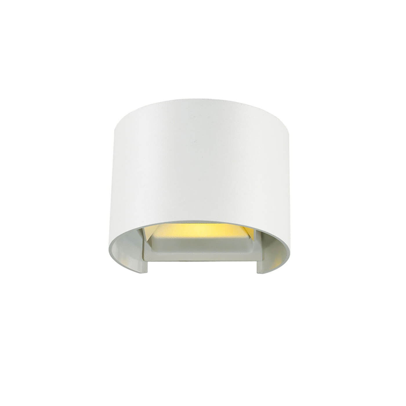 Cauti o aplica pentru exterior moderna GREG alba rotunda cu LED 6W, grad de protectie IP 44 pentru fatada casei din colectia de lampi suspendate si corpuri de iluminat Domicilio?