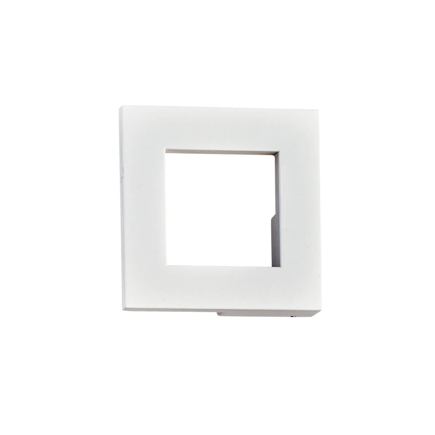 Cauti o aplica pentru exterior moderna SANTORINI alba patrata cu LED 6W , grad de protectie IP 54 pentru fatada casei din colectia de lampi suspendate si corpuri de iluminat Domicilio?