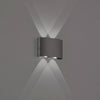 Aplica de exterior moderna TWIST gri inchis cu LED 4W pentru balcon